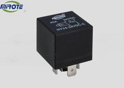 China 24 Volt Waterproof  40 Amp 5 Pin Relay , 40a Automotive Relay 12v 5 Pines Custom for sale