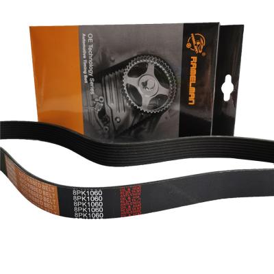 China Hot sale Excavator belt for Daewoo  8PK1350/8PK1290 poly v belt pk belt  cogged v belt  industrial v belt /8PK1180 for sale