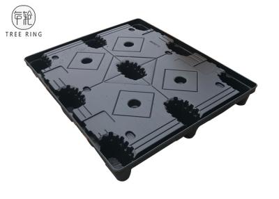 China TP 1210 HDPE Plastic Pallets , Thermoformed Plastic Pallets With Top Cap / Cover for sale