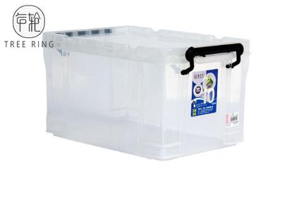 China Lightweight Collapsible Plastic Crate Stackable 700 * 480 * 380mm 100 Litre for sale