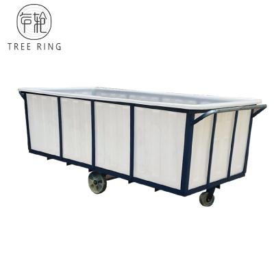 China Roto Molding Heavy Duty 2500L Poly Truck Box For Wet Fabric Industrial for sale