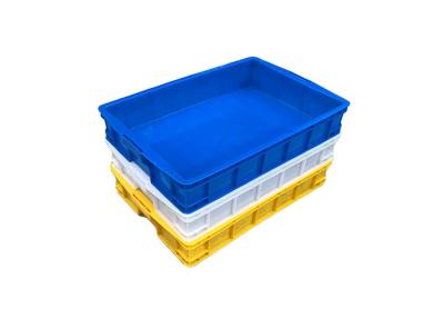China Large Stacking Plastic Turnover Box With Lids From Bread Storage Size L745*W560*H230 for sale
