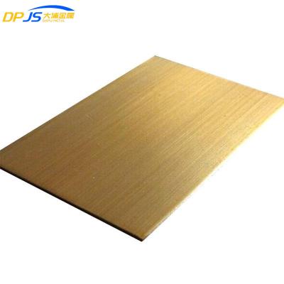 China Zirconium Copper Alloy C15000 Copper Alloy Sheet Cuzr 2.1580 0.3 Mm 0.2 Mm 0.1 Mm Brass Sheet For Engraving for sale