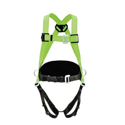 China EN358 Full Body Harness Safety Belt Dorsal D Ring Tongue Buckle Legs 81cm - 121cm for sale