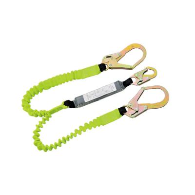 China 50mm Heavy Duty Webbing Adjustable Safety Lanyard Fall Arrest 138 To 180cm for sale