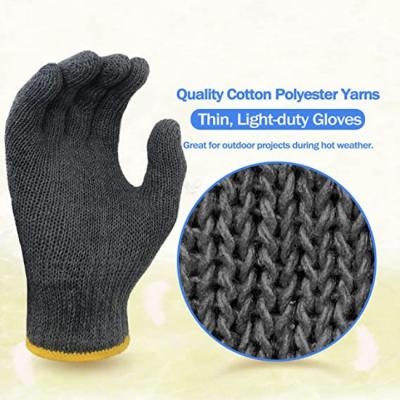 China Lightweight Hand Cotton Gloves Durable Washable Cotton Full Hand Gloves for sale