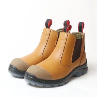 中国 米国2# - 14#産業安全の靴軽量S3 SRC Nubuckの鋼鉄つま先のブーツ 販売のため