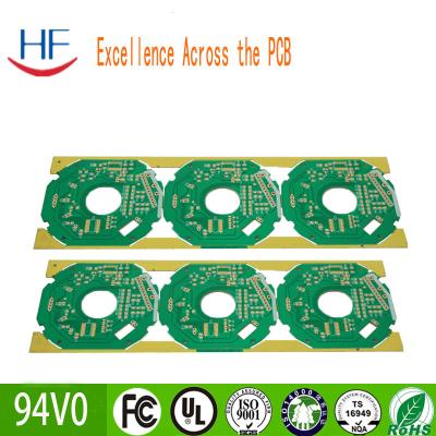 Chine Matériau FR4 Plaque de circuit imprimé à face unique 1,6 mm Finition de surface Osp Largeur de ligne 0,35 mm à vendre