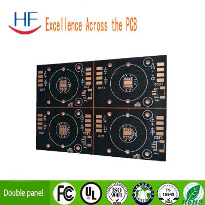 Chine 12 couches de circuit électronique de carte de circuits imprimés noir FR4 1OZ ENIG à vendre