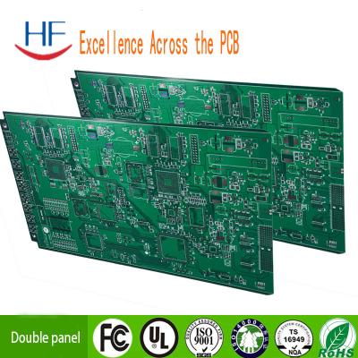 China Ru 94v0 Computer Rigid PCB Circuit Board Green Immersion Tin for sale