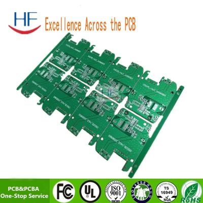 中国 丸い1オンス銅PCBボード 黒緑色オイルドリリング 印刷回路ボード 販売のため
