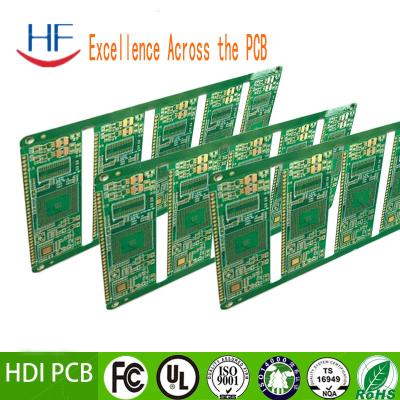 China Immersion Gold 1OZ Copper Multilayer HDI PCB Board for sale