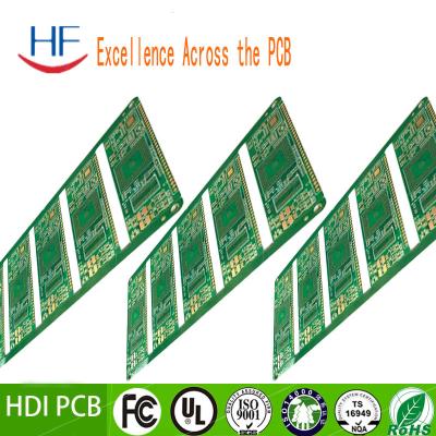 China Multilayer Fr4 0.8mm HDI Rigid Printed Circuit Board for sale