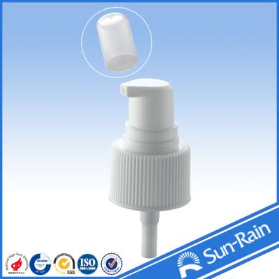 China 18/410 20/410 Plastic cosmetic treatment pump for skin cream lotion airless bottle for sale