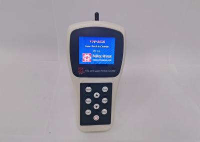 China Ponto que verifica o contador Handheld 0.1CFM da partícula do laser 2.83LPM à venda