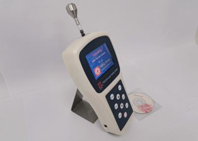 China Light Source Handheld Particle Counter For Cleanroom Monitoring for sale