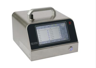 China Cleanroom 1CFM Laser Particle Counter With LCD Touch Screen 28.3L/Min for sale