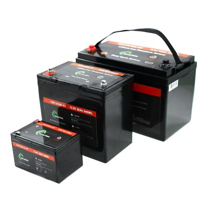 China ABS Deep Cycle Lifepo4 Rechargeable Battery 12v 10ah 50ah 100ah 1280Wh for sale