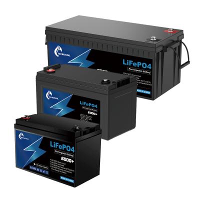 China RV 12V LiFePo4 Battery 200ah 2500Wh Prismatic Lithium Ion Battery for sale