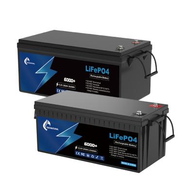 China Deep Cycle 12V Lifepo4 Battery Pack 200ah 300ah 4000Wh Lifepo4 Battery for sale
