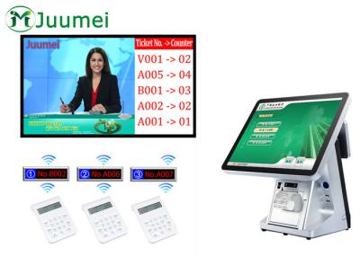 China 17 Inch Professional Queue Management System Smart For Government Office en venta