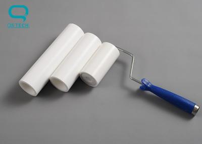 China Industrial Cleaning Lint Adhesive ESD Cleanroom Sticky Roller Disposable for sale