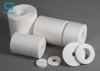 China Industrial Cleanroom Wiper Roll Microfiber Lint-free 10mm X 50m White for sale