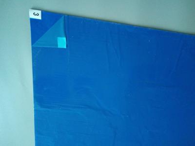China Cleanroom Anti Slip Floor Mat Blue polyethylene Sticky Mats for sale