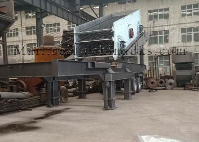 China 110KW 1800×4800mm Stone Crusher Screen Mobile Crushing Station for sale