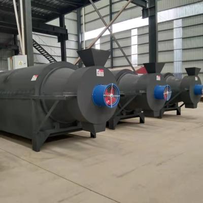 China Automatic Counter Current Rotary Frying Oven Dryer Suitable For Industrial for sale