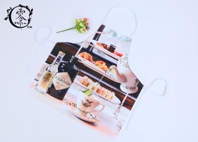 China Avental impresso Digitas da cozinha da lona dos artigos dos eletrodomésticos do poliéster com os bolsos que grelham o cozimento à venda