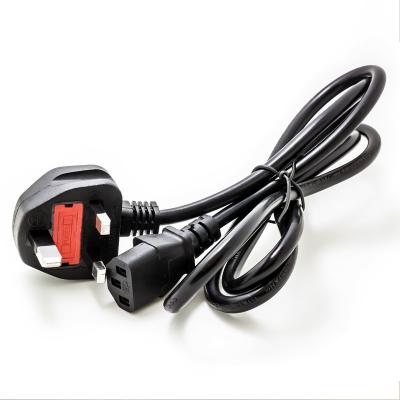 China AC 0.5mm2 CCA Computer Monitor Power Cord FCC Certificated for sale