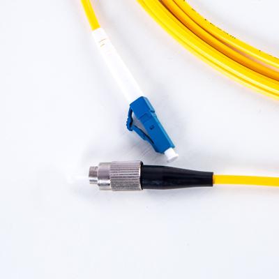 China Custom 0.9mm FTTH Fiber Optic Cable Simplex LSZH 1M 3M 5M for sale