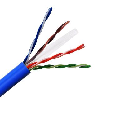 China Network HDPE Insulation Cat6 Lan Cable Unshielded Twisted Pair for sale