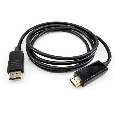 China Meeting Video 1080P HD Cable DP Interface Computer Display Port to HDMI Adapter for sale