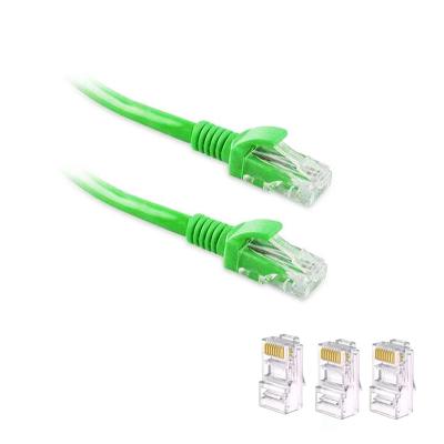China Factory Price 0.51mm CCA Cat5e High Speed Cable PVC Insulated Ethernet Patch Cord for sale