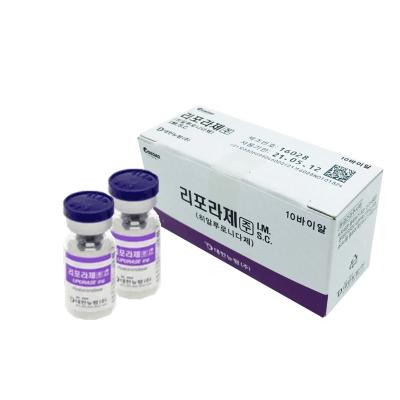 China Chin Fat Dissolver Hyaluronic Acid Korean Brand Liporase Ha Dermal Filler for sale