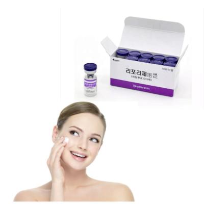 China Liporase Inject 1ml Fat Dissolving Injections Belly Dissolve Hyaluronic Acid 10vials/Box for sale