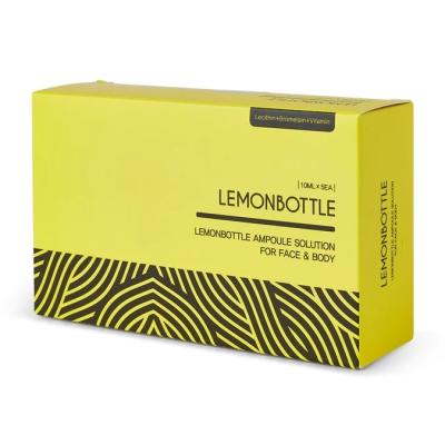 China Lemon Bottle Ultimate Lipolysis Solution For Fat Reduction 10ml*5 Bottles High Concentration Formula for sale