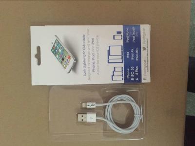 China MFI 8 pin lightig cable for iphone6 6s 6 plus 5s 5c 5 for ipad Air /for iPad Air2,iPad mini 2/3,iPod touch(5th generatio à venda