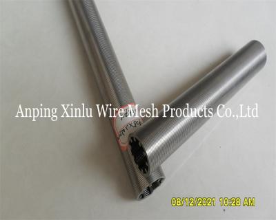 China Stainless Steel304 Johnson Vee Wire Screen Pipe 1-20 Inch Wedge-Shape for Petroleum Industry for sale