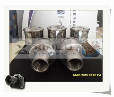 China 316L roestvrij staalpijpen DN 45mm M24 voor Waterbehandeling die wordt ingepast Te koop