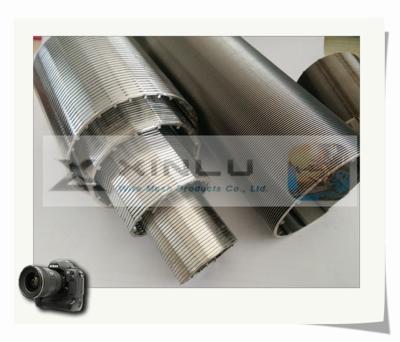 China 304 316L-Roestvrij staal om de Buis Ingelaste V-Filter van het Draadscherm Te koop