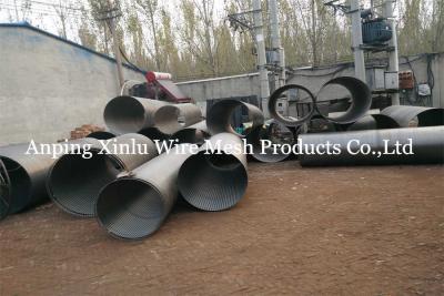 Cina Tamburo dello schermo di acciaio inossidabile/tenditore rotatori OD 30 - 1500mm del cuneo in vendita