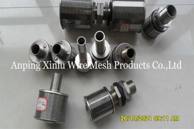 China De Pijp van de het Zandfilter van AISI 316L Rapird voor de Sector van het Waterzuiveringsinstallatieproject Te koop