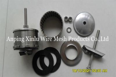 China De Pijp van de het Zandfilter van AISI 316L Rapird voor de Sector van het Waterzuiveringsinstallatieproject Te koop