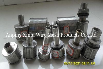 China De Pijp van de het Zandfilter van AISI 316L Rapird voor de Sector van het Waterzuiveringsinstallatieproject Te koop