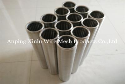Chine Élément filtrant variable de Johnson Screen Tube For Replace de fil de cale de SS304 316L à vendre