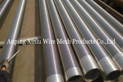 Chine 8-5/8 » 304/316 filtre pour puits de l'eau de fil de cale de l'acier inoxydable 50bar pour l'approvisionnement en eau à vendre