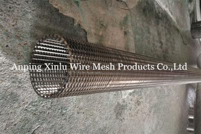 China Duplex Steel 2205 Johnson Type Continuous Slot Screen Diameter 137mm X Long 2.5m for sale